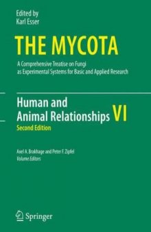 The mycota: a comprehensive treatise on fungi as experimental systems for basic and applied research