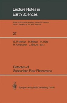 Detection of Subsurface Flow Phenomena