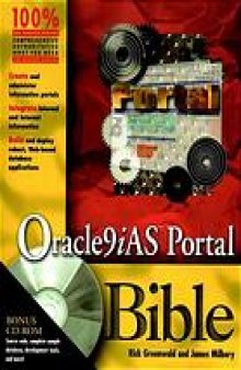 Oracle9iAS Portal bible