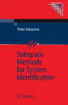 Subspace Methods for System Identification: A Realization Approach