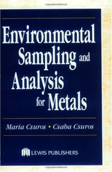 Environmental Sampling and Analysis for Metals