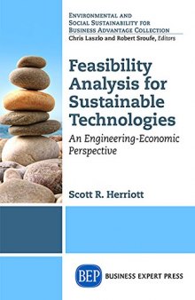 Feasibility analysis for sustainable technologies : an engineering-economic perspective