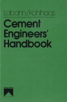 Cement Engineers Handbook