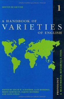 A handbook of varieties of English / CD-ROM. Varieties of English