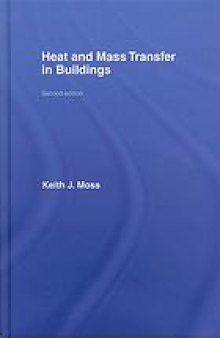 Heat and mass transfer in buildings