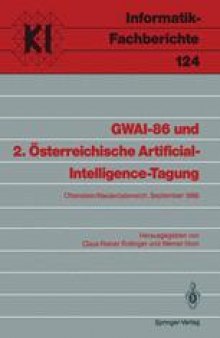 GWAI-86 und 2. Österreichische Artificial-Intelligence-Tagung: Ottenstein/Niederösterreich, September 22–26, 1986