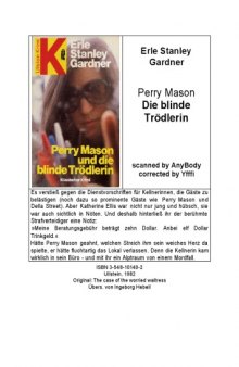 Perry Mason und die blinde Trödlerin