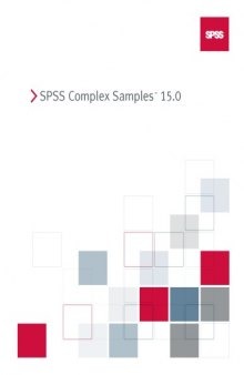 SPSS Complex Samples 15.0 Manual