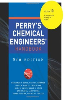 Perry's Chemical Engineers' Handbook. Section 10