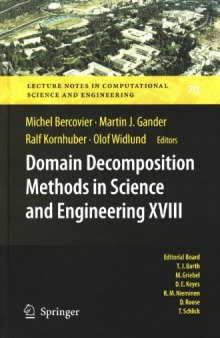 Domain decomposition methods in science and engineering XVIII