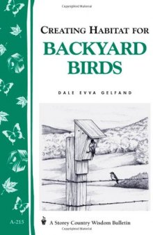 Creating habitat for backyard birds