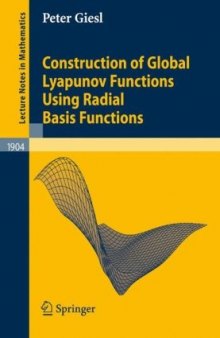 Construction of global Lyapunov functions using radial basis functions