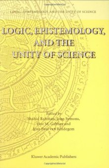 Logic Epistemology And The Unity Of Science