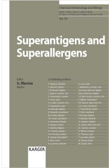 Superantigens and Superallergens (Chemical Immunology)