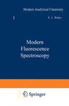 Modern Fluorescence Spectroscopy