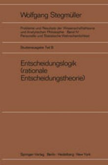 Entscheidungslogik (rationale Entscheidungstheorie)