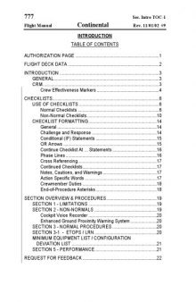 777 Flight Manual - Continental Airlines - Boeing