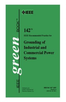 IEEE Recommended Practice  for Grounding of Industrial and Commercial Power Systems