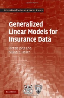 Generalized linear models for insurance data