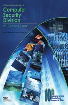 Computer Security Division - 2012 Annual Report