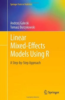 Linear Mixed-Effects Models Using R: A Step-by-Step Approach