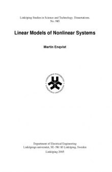 Linear models of nonlinear systems