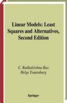 Linear Models: Least Squares and Alternatives
