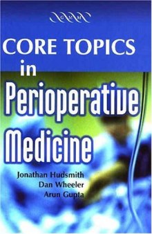Core Topics in Perioperative Medicine