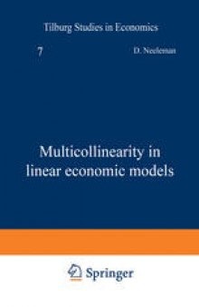 Multicollinearity in linear economic models