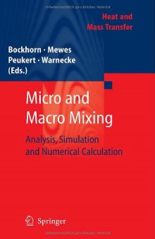 Micro and Macro Mixing: Analysis, Simulation and Numerical Calculation