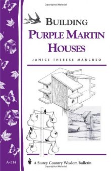 Build a Purple Martin House
