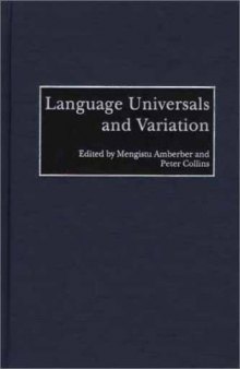 Language Universals and Variation