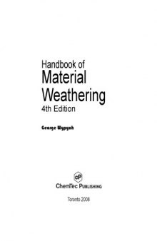 Handbook of material weathering