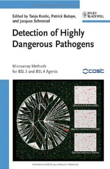 Detection of Highly Dangerous Pathogens: Microarray Methods for BSL 3 and BSL 4 Agents