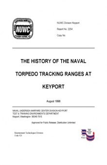 The history of the naval torpedo tracking ranges at Keyport