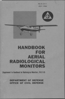 Handbook for aerial radiological monitors : supplement to Handbook for radiological monitors
