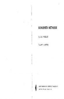 Schlieren Methods