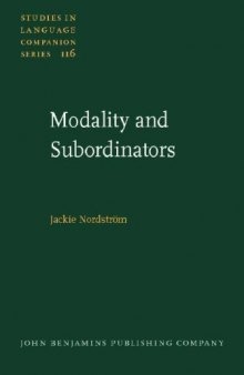 Modality and Subordinators 