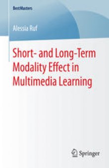 Short- and Long-Term Modality Effect in Multimedia Learning