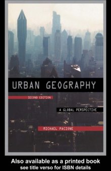 Urban Geography: A Global Perspective Pacione 2E PB