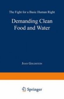 Demanding Clean Food and Water: The Fight for a Basic Human Right