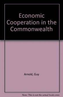 Economic Co-Operation in the Commonwealth