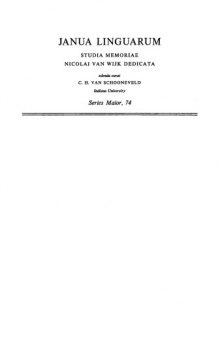 Issues in phonological theory : proceedings.