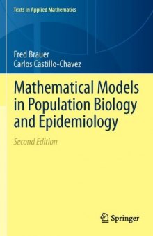 Mathematical Models in Population Biology and Epidemiology