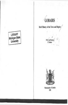 Gobabis (Namibia) : brief history of the town and region