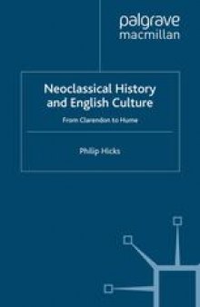 Neoclassical History and English Culture: From Clarendon to Hume