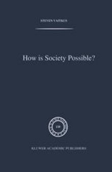 How is Society Possible?: Intersubjectivity and the Fiduciary Attitude as Problems of the Social Group in Mead, Gurwitsch, and Schutz