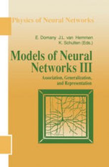 Models of Neural Networks III: Association, Generalization, and Representation