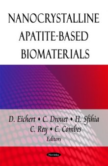 Nanocrystalline apatite-based biomaterials