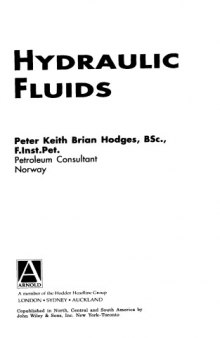 Hydraulic fluids